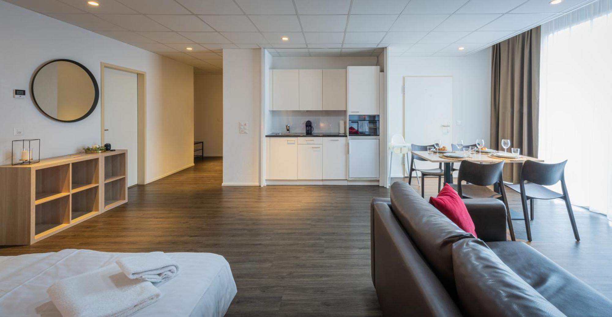 Los Lorentes Apartments Bern Airport Belp Exterior foto
